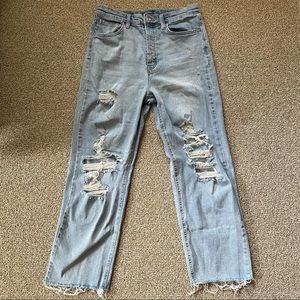 Wild Fable Straight Distressed Jeans